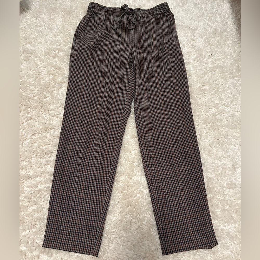 Women’s Cropped Plaid Pants